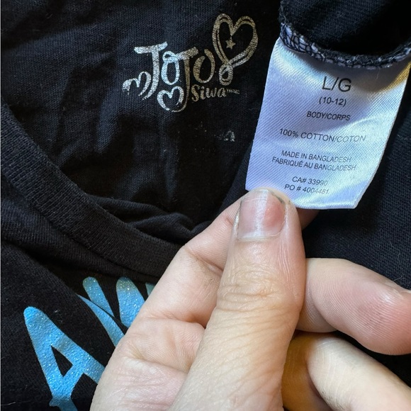 🦩5/$30🦩 Jojo Siwa “Always be Yourself” T-Shirt - Picture 3 of 3